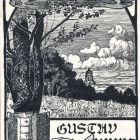 Ex libris - Gustav Burns