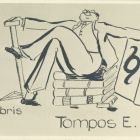 Ex libris - Tompos E( rnő)