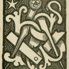 Ex libris - HS monogram (ipse)