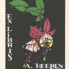 Ex libris - A. Heeren