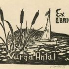 Ex libris - Varga Antal (ipse)