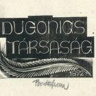 Ex libris - Dugonics Társaság 1892