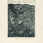 Ex libris - John Waterman