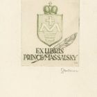 Ex libris - Prince Massalsky