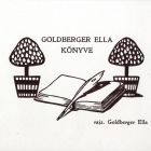 Ex libris - Goldberger Ella könyve (ipse)