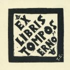 Ex libris - Tompos Ernő -ipse