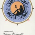 Alkalmi grafika - Újévi üdvözlet: Reményteljesebb boldog újesztendőt kíván Garai Lajos Világosság-nyomda