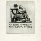 Ex libris - dr. Hedda Grein