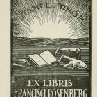 Ex libris - Franciscus Rosenberg