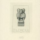 Ex libris - Dr. L. Onciul