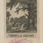 Ex libris - Mühlchen u. H. Leonhard