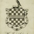 Ex libris - Henry Wenthworth Acland címeres