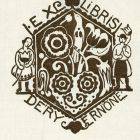 Ex libris - Déry Ernőné