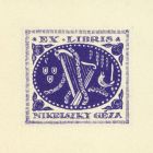 Ex libris - Nikelszky Géza (ipse)