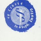 Ex libris - Dr. Steph. Lustig