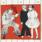 Képeslap - Wiener Werkstätte sorozat
