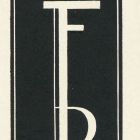 Szignet - FD monogram