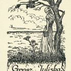 Ex libris - Grosz Juliska könyve