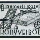 Ex libris - Ifj. Hamerli József könyveiből