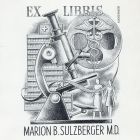 Ex libris - Marion B. Sulzberger M. D.