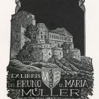 Ex libris - Dr. Bruno u. Maria Müller