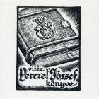 Ex libris - Vitéz Perczel József könyve