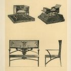 Mintalap - bútorok terve