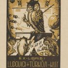 Ex libris - Ludovici Tükrösi-Kiss