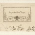 Ex libris - Dr. jur. Walter Vogel