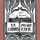 Ex libris - Joh. Nep. Eser