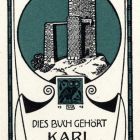 Ex libris - Karl Biese