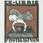 Ex libris - Dr. Lustig István