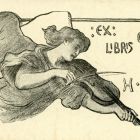 Ex libris - HJ (Heller Jolán)