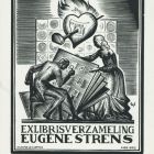 Ex libris - Eugene Strens