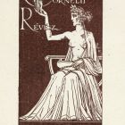 Ex libris - Cornelii Révész