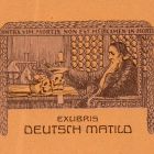 Ex libris - Deutsch Matild