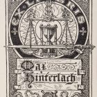 Ex libris - Max Hinterlach