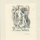 Ex libris - M. van Wees