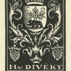 Ex libris - H. v. Divéky