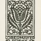 Ex libris - Lobermayer Böske