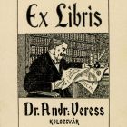 Ex libris - Dr. Andr. Veress