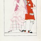 Képeslap - Wiener Werkstätte sorozat