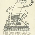 Ex libris - Dris Colomanni Arady de Vizkelet