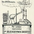 Ex libris - professoris Dr Alexandrii Arany