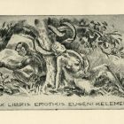 Ex libris - eroticis Eugeni Kelemen