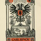 Ex libris - Carl Rinck