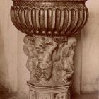 Fénykép - szenteltvíztartó, márvány, Spilimbergo Duomo, 1466
