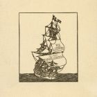 Ex libris - E. W. Dahlgren