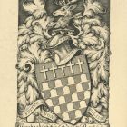 Ex libris - Henry North Grant Bushby, címeres