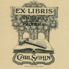 Ex libris - Carl Sahlin